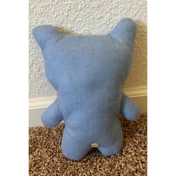 Fuggler Ugly Monster 9' 3 Eye Annoyed Blue Alien - Picture 3 of 5